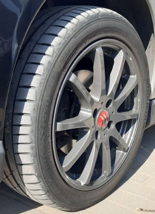 lakierowana proszkowo felga aluminiowa citroen